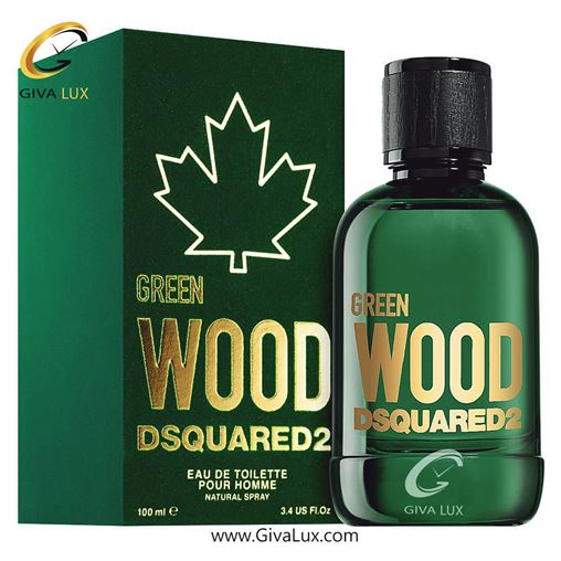  ادو تویلت مردانه  اورجینال مدل DSQUARED2 Green Wood | دسکوارد 2 گرین وود حجم  100 میل